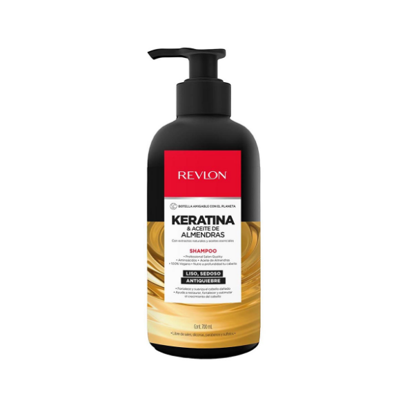 Revlon Shampoo Keratina/Aceite De Almendras 700Ml
