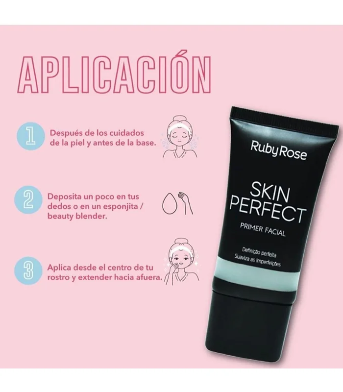 Ruby Rose Primer Facial Suavisa Imperfecciones 25Ml - Imagen 2