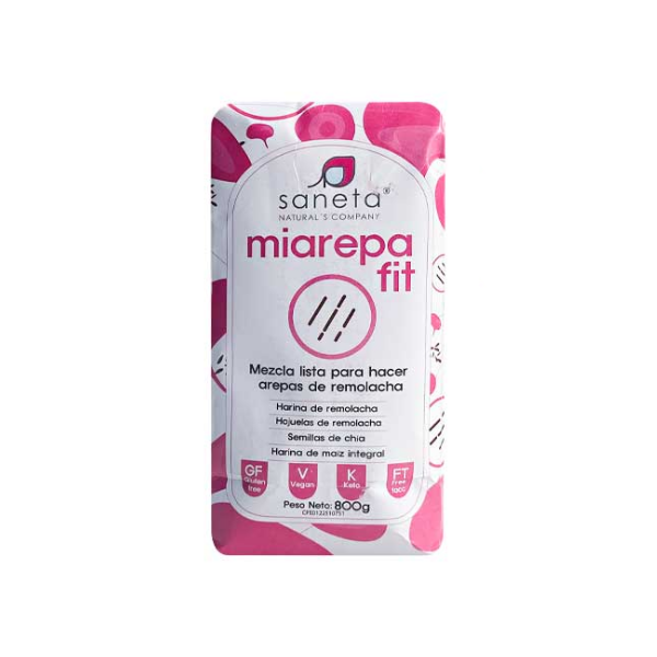 Saneta Mezcla Lista Para Arepas De Remolacha 800Gr