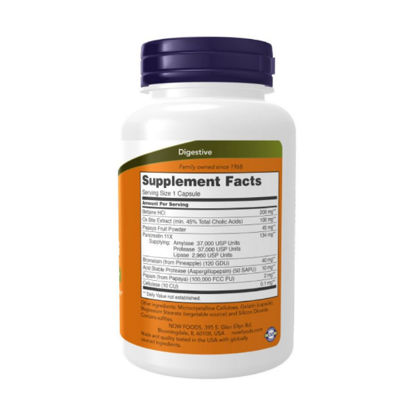 Súper Enzimas X 90 Cápsulas Now - Imagen 2