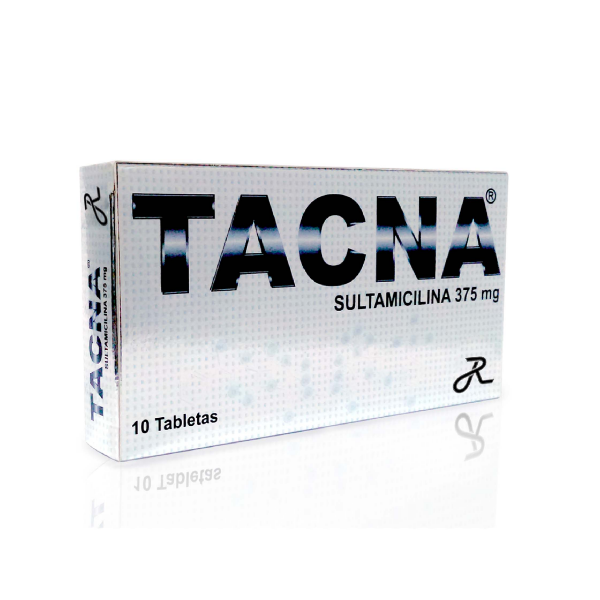 Tacna Sultamicilina 375Mg X 10 Tabletas Ruecam