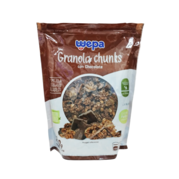 Wepa Granola Chunks Con Chocolate 250Gr.