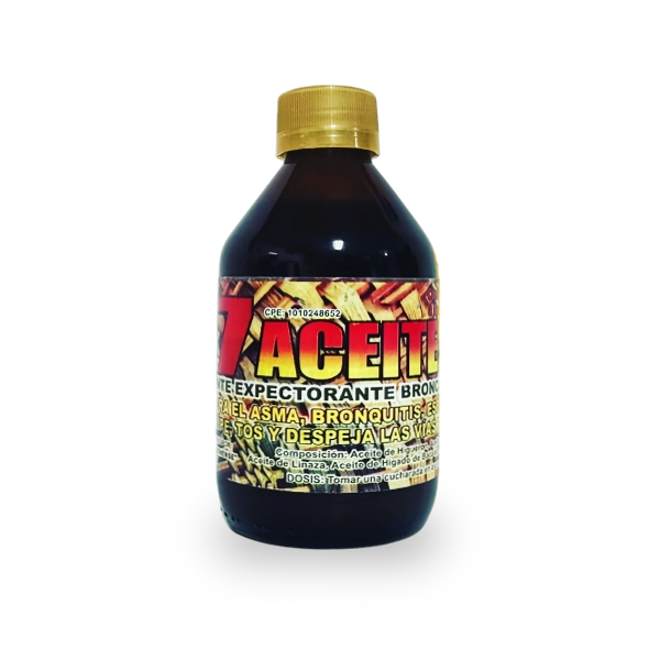 7 Aceites Jarabe Expectorante. X 240Ml El Amazonense