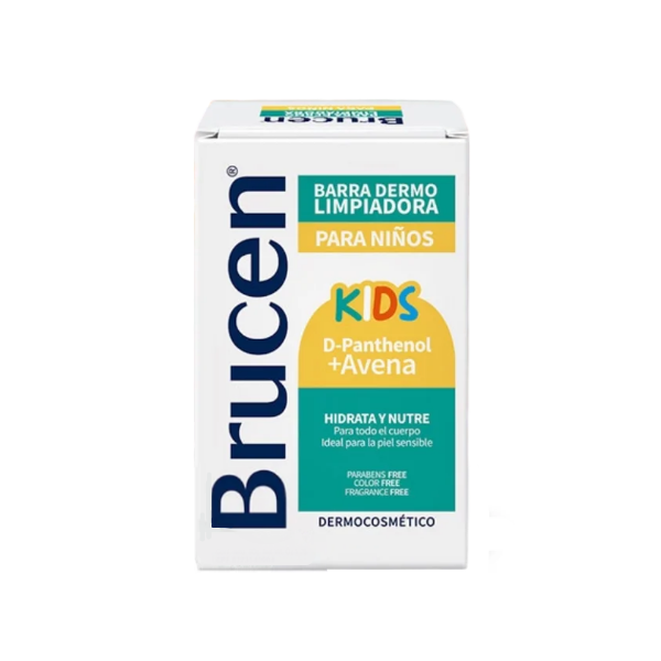 Brucen Barra Dermolimpiadora Kids D-Panthenol/Avena X 90Gr