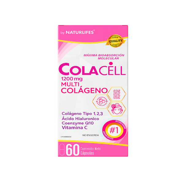 Colacell X 60 Cápsulas Natur Life´S - Farmadon - La Farmacia de la Esquina