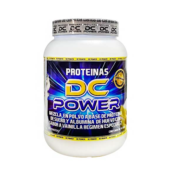 Dc Power Proteina De Suero Y Albumina De Huevo / Vainilla 1.5Kg