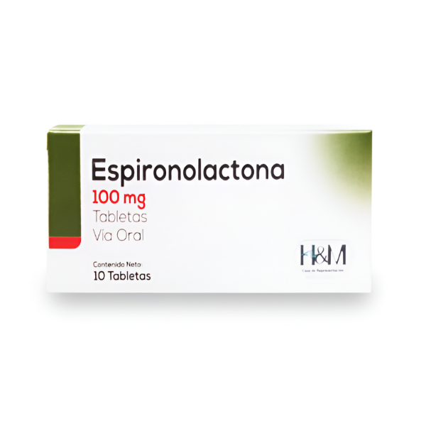 Espironolactona 100Mg X 10 Comprimidos Hym