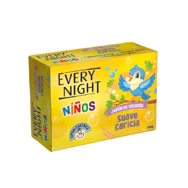 Every Night Jabon Para Niños Suave Caricia  90Gr.