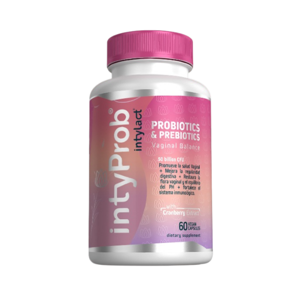 Intyprob Balance Probiotic- Prebiotic Vaginal X 60 Cápsulas Intylact