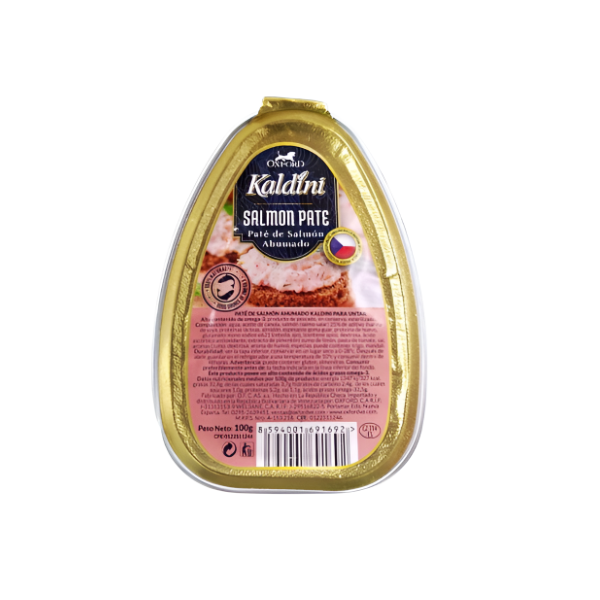 Kaldini Pate De Salmón Ahumado 100Gr