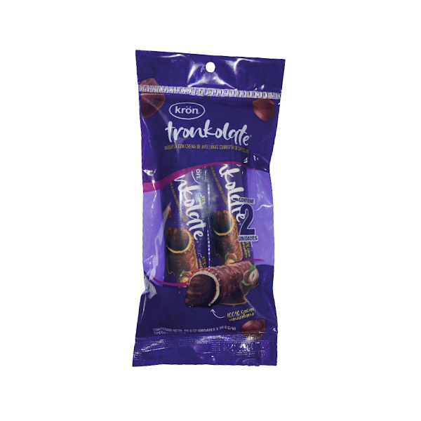 Kron Tronkolate Crema Avellanas  X 2.  60Gr.