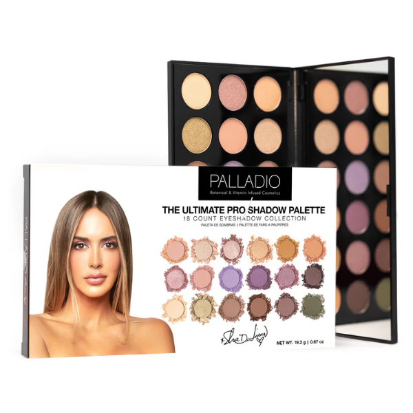 Palladio Paleta De Sombras Para Ojos 19.2Gr