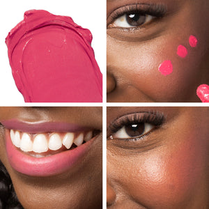 Palladio Rubor Liquido 2 En 1 Deep Fuchsia 5Ml - Imagen 3