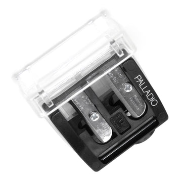 Palladio Sacapuntas Negro Con Tapa