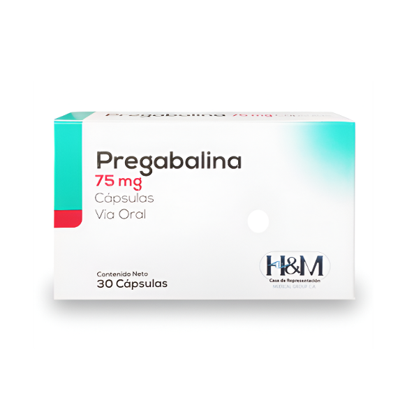 Pregabalina 75Mg X 30 Cápsulas Hym