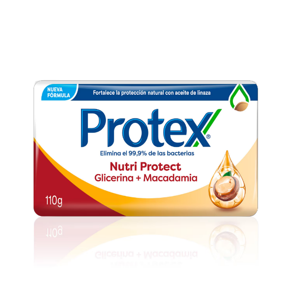 Protex Jabón Nutri Protect Glicerina & Macadamia 110Gr