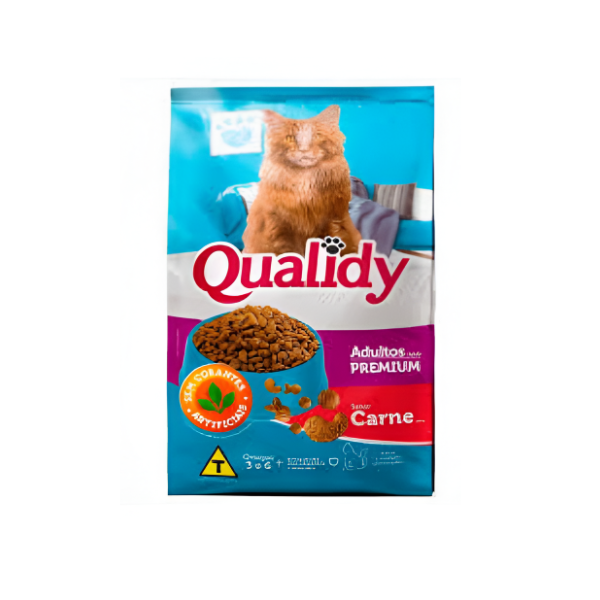 Qualidy Gatarina Premium Adultos Carne 500Gr