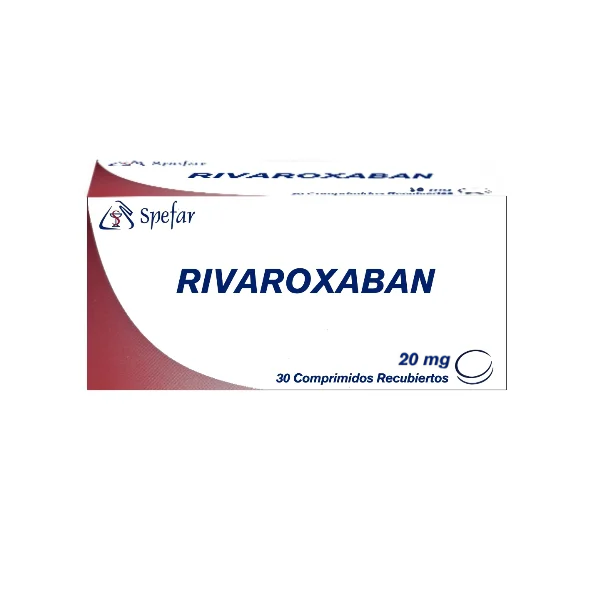 Rivaroxaban 20Mg X 30 Comprimidos Spefar