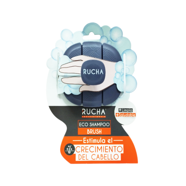Rucha Professional Cepillo Para Estimular Crecimiento. Gris