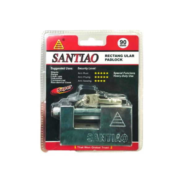 Santiao Candado Anticizalla 90Mm