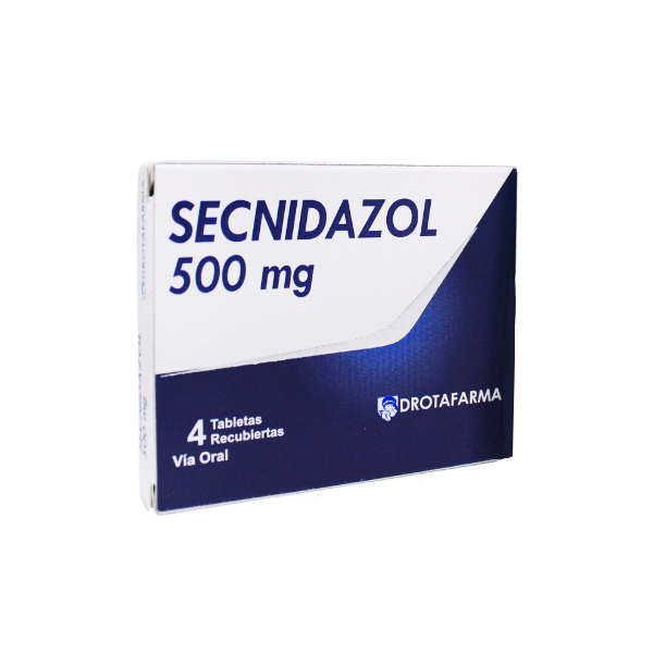 Secnidazol 500Mg X 4Tabletas Drotafarma