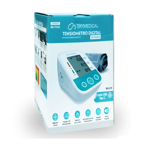 Tensiometro Digital De Brazo Skymedical Sk-Ta01