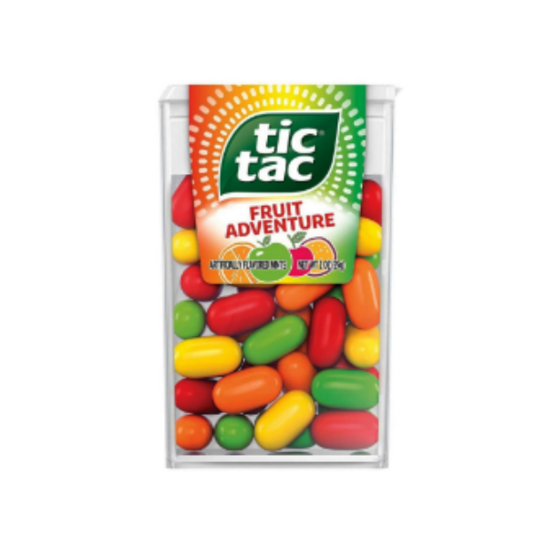 Tic Tac Caramelos Fruit Adventure 29 Gr