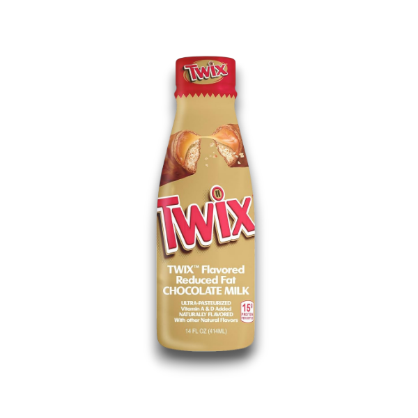 Twix Flavored Reduced Fat Chocolate Milk 414Ml.