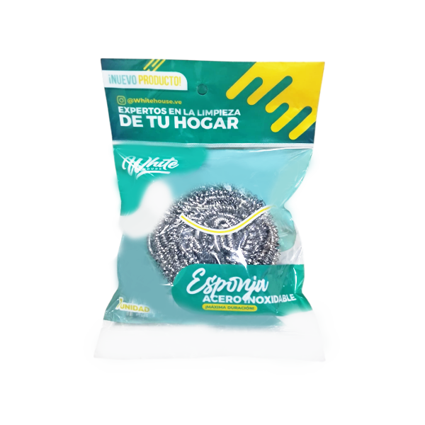 White House Esponja De Acero X 1 Unidad