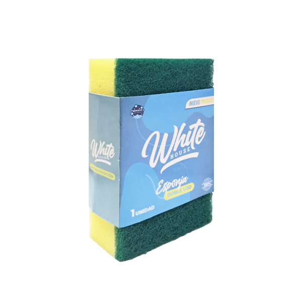 White House Esponja Doble Uso X 1 Unidad