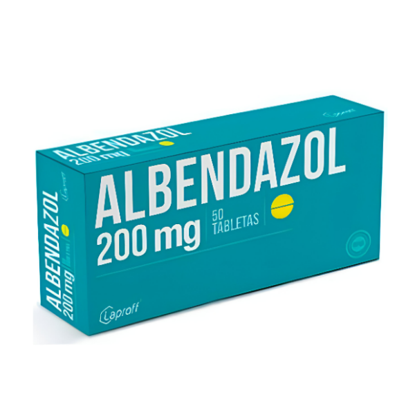 Albendazol 200Mg X 2 Tabletas De Dispensador Laproff