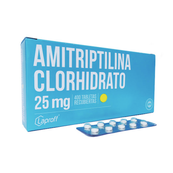 Amitriptilina 25Mg X 10 Tabletas De Dispensador Laproff - Imagen 2