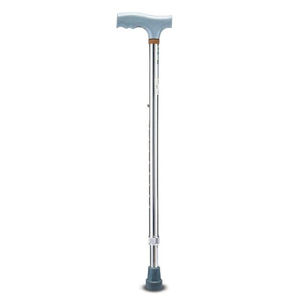 Baston De 1 Punto Ajustable Plateado.