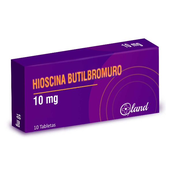 Butilbromuro De Hioscina 10Mg X 10 Tabletas Land