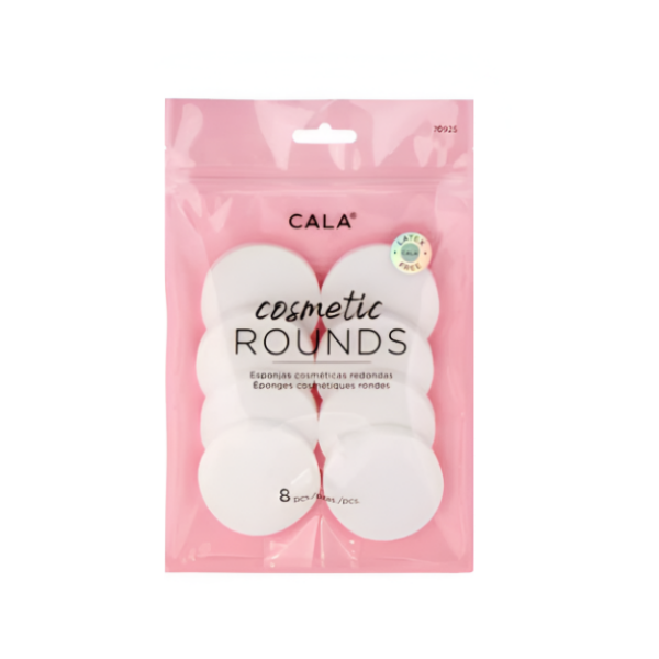 Cala Esponjas Cosméticas Redondas 8 Piezas 70925