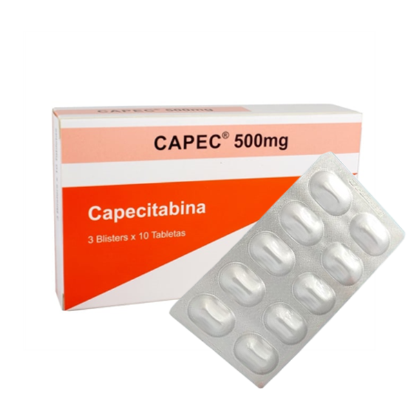 Capecitabina 500Mg X 10 Tabletas De Dispensador Hetero - Imagen 2