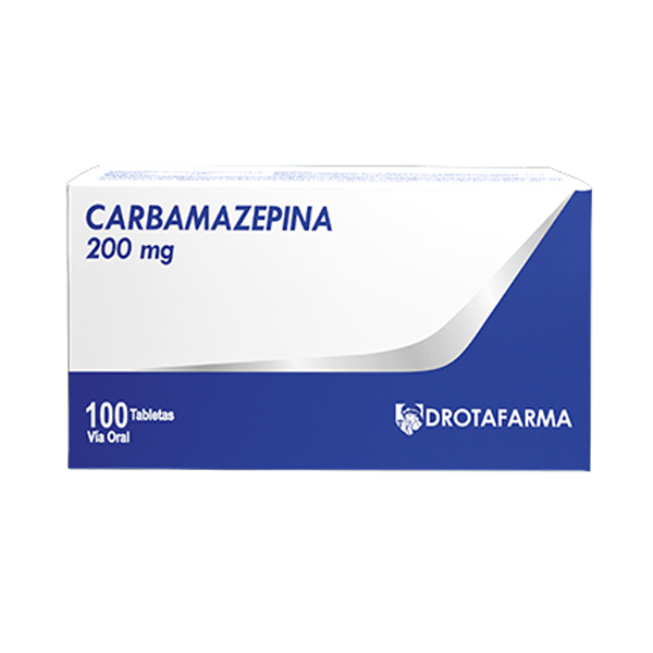 Carbamazepina 200Mg X 10 Tabletas De Dispensador Drotafarma