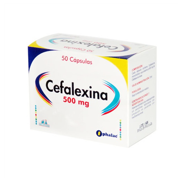 Cefalexina 500Mg X 10 Cápsulas De Dispensador Ophalac