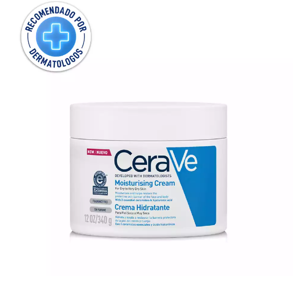 Cera-Ve Crema Hidratante Para Piel Seca 340Gr