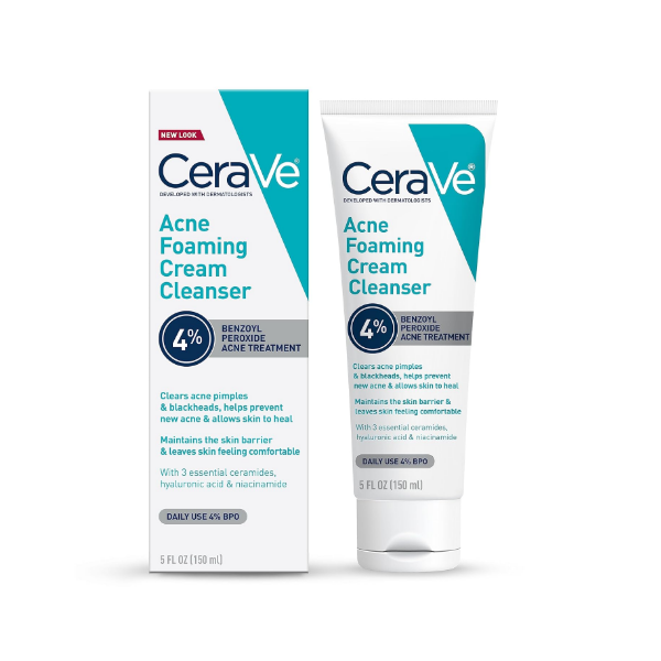 Cera-Ve Limpiador Para Acne En Crema Espumoso  150Ml