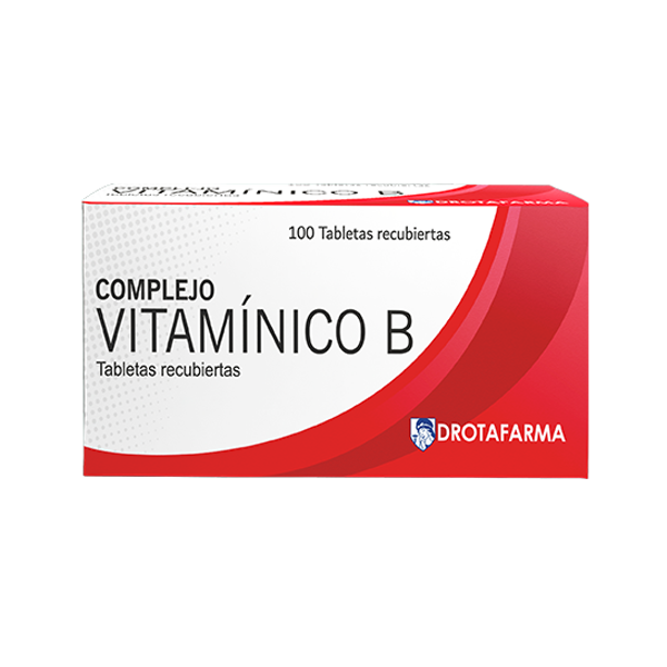 Complejo B X 10 Tabletas De Dispensador Drotafarma