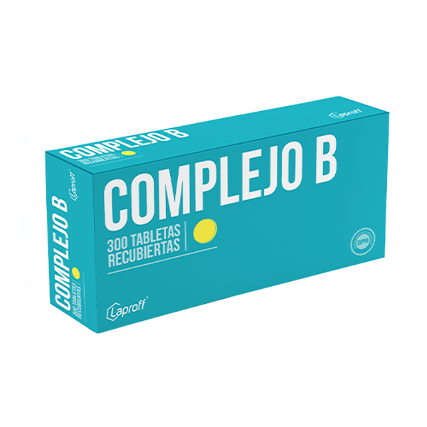 Complejo B X 10 Tabletas De Dispensador Laproff
