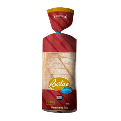Crustissimo Pan Blanco Rustico X 500Gr