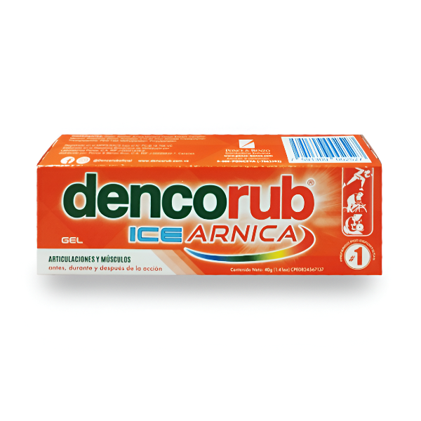 Dencorub Ice Gel Arnica X 40Gr. Ponce