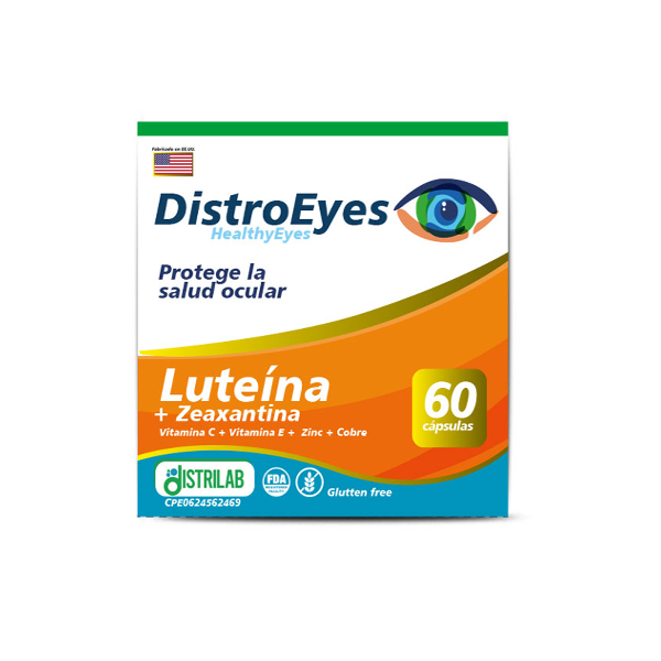 Distroeyes  Luteina + Zeaxantina X 60 Cápsulas Distrilab