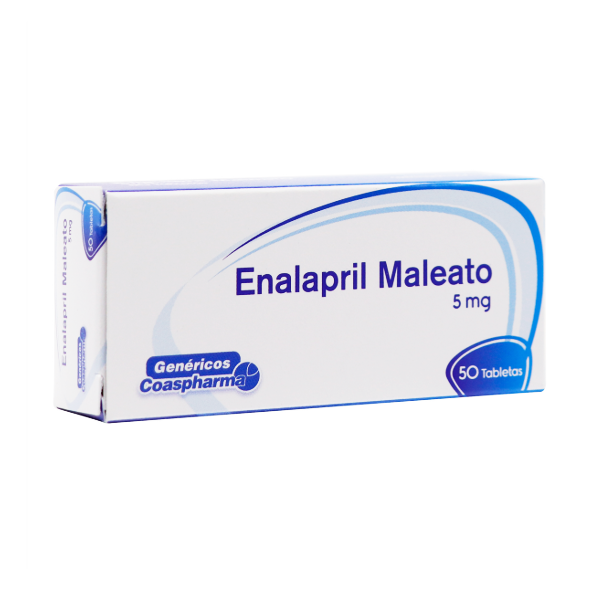 Enalapril 5Mg X 10 Tabletas De Dispensador Coaspharma