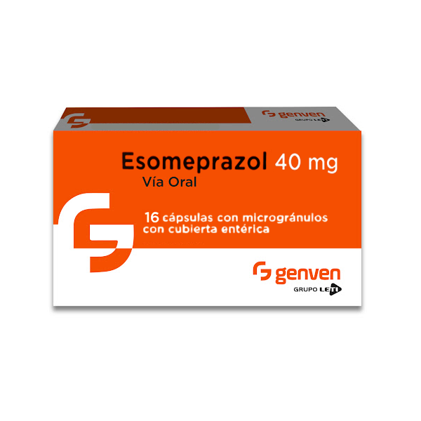 Esomeprazol 40Mg X 16 Cápsulas Genven