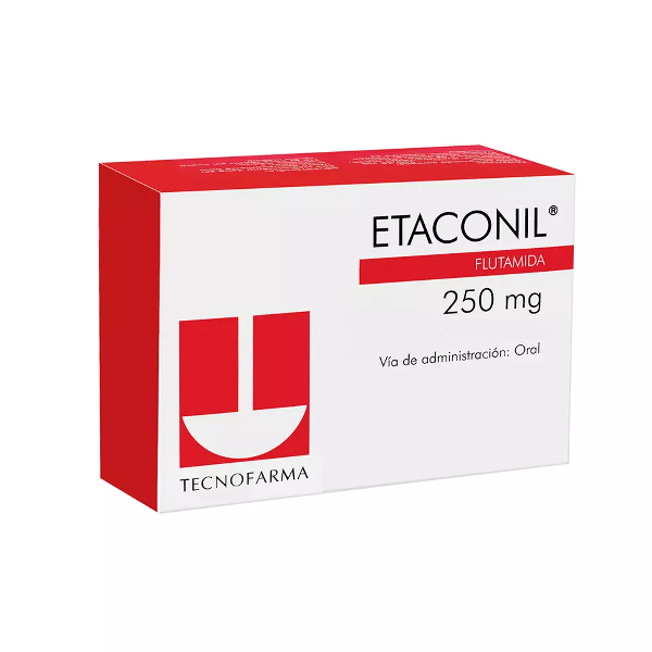 Etaconil Flutamida 250Mg X10 Tabletas De Dispensador Tecnofarma