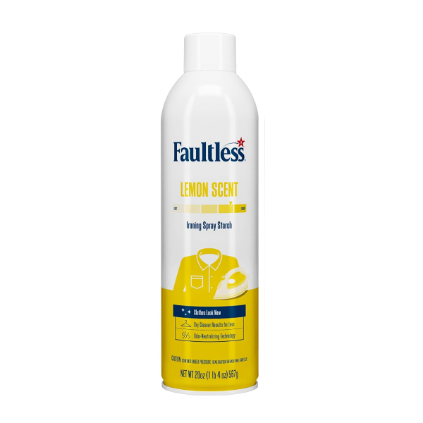 Faultless Spray Almidonador Para Planchar Lemon 567Gr