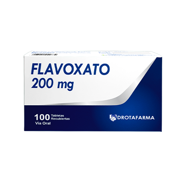Flavoxato 200Mg X 10 Tabletas De Dispensador Drotafarma